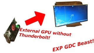 External GPU on an old laptop without Thunderbolt [upl. by Almena]