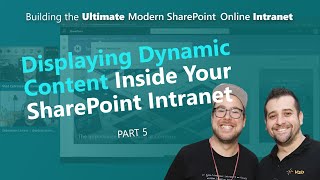 Displaying Dynamic Content Inside Your Intranet [upl. by Nnahtebazile]