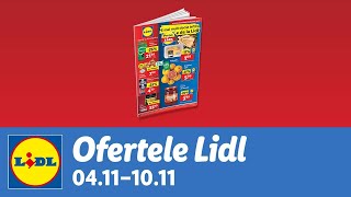 Ofertele saptamanii la Lidl • 4  10 Noiembrie 2024 [upl. by Ennaeiluj434]