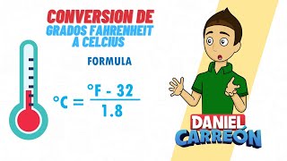 CONVERSIÓN DE GRADOS FAHRENHEIT A CELCIUS Super facil  para principiantes [upl. by Lyndel]