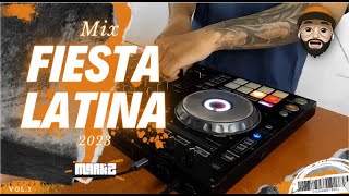 MIX FIESTA LATINA 2023 PARA BAILAR EN VIVO  DJMARKZ SALSAMERENGUEREGGAETONELECTRONICALATINPOP [upl. by Mcspadden809]