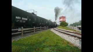 Strasburg Railroad Extra 90 switching the yard at Strasburg 832012 [upl. by Korten]