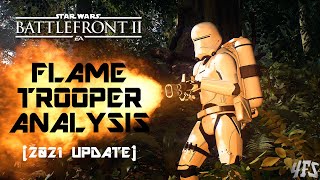 Star Wars Battlefront 2  Flame Trooper Analysis [upl. by Ecienahs]