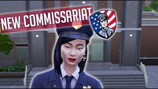 NOUVEAU COMMISSARIAT  SIMS 4 [upl. by Sahpec849]