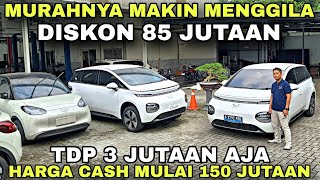 MOBIL LISTRIK SEHARGA LCGC  WULING BANTING HARGA MERK LAEN JADI KEMAHALAN [upl. by Yelsnik18]