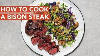 How to Cook a Bison Steak [upl. by Karas]