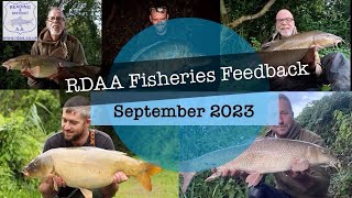 September 2023  RDAA Fisheries Feedback [upl. by Hoenack]