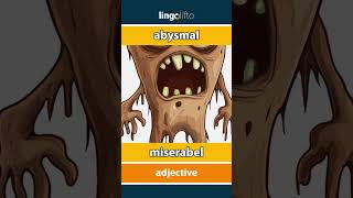 🇬🇧🇩🇪 abysmal  miserabel  vocabulary builder  learn English  Lernen wir Englisch [upl. by Nilkoorb]