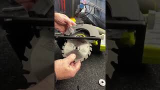 How to Use a Ryobi Battery Operated Circular Saw [upl. by Morey]