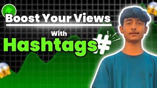 How Hashtags Work On YouTubeUltimate Guide to Using Hashtags boostviewsyoutubetipsshorts [upl. by Ahsini609]