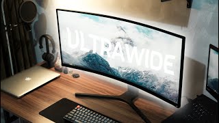 Pertama Kali Punya Monitor Ultrawide Xiaomi Monitor 34 Inch Curved Ultrawide [upl. by Willyt26]