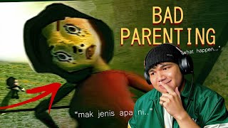 Game paling SedihDepress yg Oohami penah main  Bad Parenting Malaysia Full Game [upl. by Tevlev]