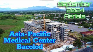 AsiaPacific Medical Center Bacolod  September 2024 Aerials  Negros Construction Projects Update [upl. by Floeter]