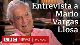 Mario Vargas Llosa quotMe gustaría que la muerte me hallara escribiendo como un accidentequot [upl. by Cerveny931]