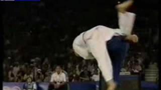 Judo 2000 Sydney Shinohara JPN  Sharapov BLR 100kg [upl. by Nnaasil906]