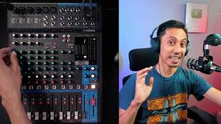 Tutorial SIngkat Seting Mixer MG12XU Dijamin Bisa [upl. by Delaney501]