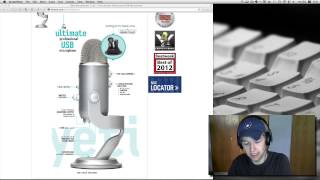 Blue Yeti Gain Adjustment Tip to Reduce Background Noise [upl. by Etteuqram]