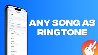 How to Set ANY Song as Ringtone on iPhone for FREE NO COMPUTER [upl. by Yeldnarb202]