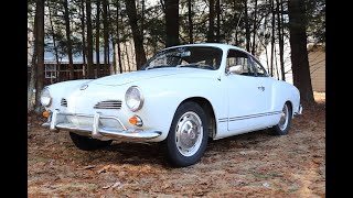 Driving the 1966 Volkswagen Karmann Ghia  Peek at the 56 Ragtop Vw Bug Project [upl. by Rivi]