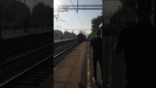 Braunton speeds through Acton bridge 310824 trainspotting [upl. by Darce]