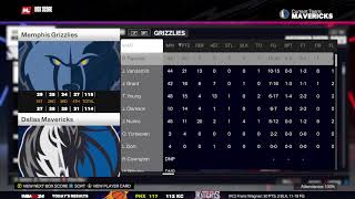 GRIZZLIES vs MAVERICKS [upl. by Ocirred]