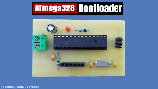 Burn Bootloader On ATmega328 Using USBasp [upl. by Torrie]