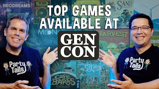 Top Games Available at Gen Con 2024 [upl. by Eibur604]