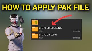 How to apply bgmi pak file  how to apply config [upl. by Asseral]