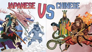 Chinese vs Japanese Gods in Mythology  Whats the Difference [upl. by Johnstone]