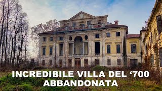 ESPLORAZIONE DI UNA INCREDIBILE VILLA DEL 700 ABBANDONATA  VILLA CONCHIGLIA [upl. by Asilaj]