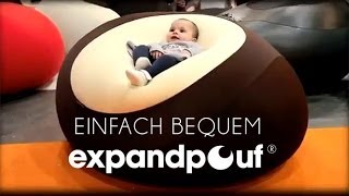 Expandpouf Sitzsack  Einfach bequem [upl. by Etnahs]