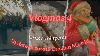 🎄VLOGMAS ZIUA 4🎄 Orez de post  Mergem in centru  Sunt decoratiuni de Craciun pe strazi [upl. by Pollak789]