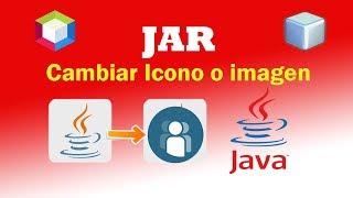 Cambiar icono o imagen a ejecutable JAR y generar ejecutable exe Java [upl. by Epperson223]