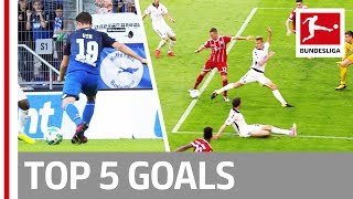 Thiago Stindl Kimmich and More  Top 5 Goals on Matchday 08 [upl. by Yennep]