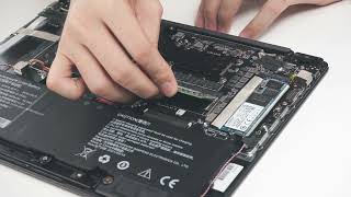 How to Upgrade CoreBookX RAM and How to Install Laptop Memory  Quick amp Easy [upl. by Nosreffej628]