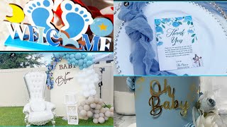 Baby shower Vlogg parti 1 and birthday 🎊🥰 [upl. by Yanaj]