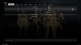 Controller settings  Enlisted PS5 Controls [upl. by Wanyen]