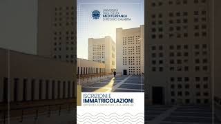 📢 UniRC Immatricolazioni e Iscrizioni aa202223 [upl. by Ferretti]