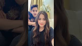 Jannat Zubair was live in Instagram fainat janyaan beautiful live funny 💙❤️💜😊🥰💞 [upl. by Noned]