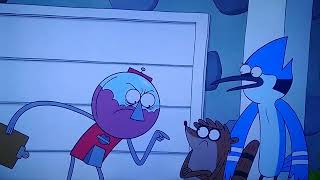 Regular Show Rigby punches Benson [upl. by Ivz]