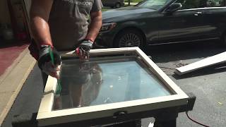 Double Hung Window Glass Replacement  Argo Glass and Windows [upl. by Attenehs]