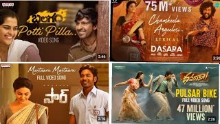 best movie songs in 2023 trending songs in Telugu DJ remix [upl. by Reinke]