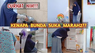 BEBERES SAMBIL CURHAT‼️KENAPA SIH BUNDA MARAH2 TERUS [upl. by Adnoyek]