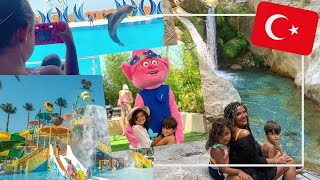 Premières vacances á 3 👩‍👧‍👦 Maman Solo TURQUIE 🇹🇷 Aqua Park All Inclusive 💦 [upl. by Nagap330]