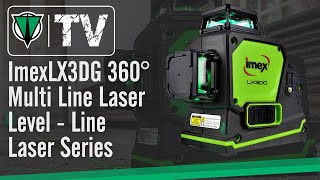 LX3DG 360° Multi Line Laser Level  Line Laser Series [upl. by Eskill]