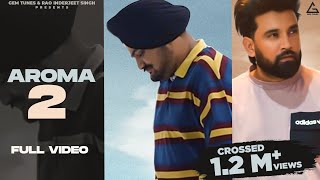 Aroma 2  Baaghi  Sidhu Moosewala  Tribute  Punjabi Song [upl. by Fotina]