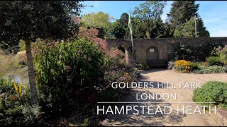 Golders Hill Park  Hampstead Heath  Golders Green  North End Road  Spaniards Road [upl. by Jerrine]