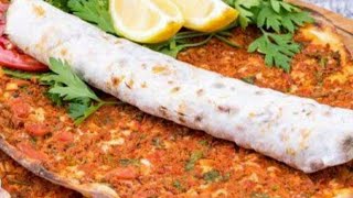 ADANA USULU LAHMACUN  LAHMACUN İÇİ NASIL HAZIRLANIR [upl. by Nakah]