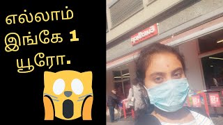 One euro shop in Germany  1euroshop tamil vlog [upl. by Kellyn]