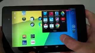 Google Nexus 7 2013 Android Tablet  YouTube App Review [upl. by Ardnala990]